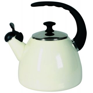 Czajnik emaliowany Fusion Fresh 2,5 l cream AMBITION