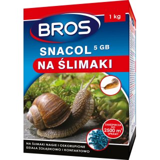 Preparat przeciw ślimakom Snacol 1 kg BROS