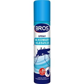 Spray na komary i kleszcze 90ml BROS