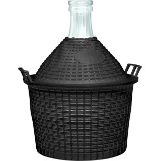 Balon do wina 5l w koszu plastikowym o57/40 mm BROWIN
