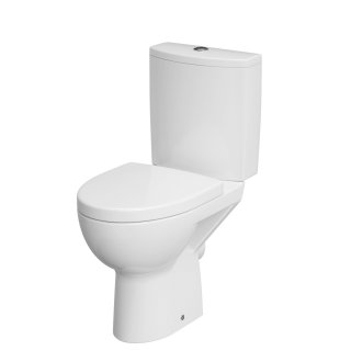 Kompakt WC Parva 3/6 odpływ poziom deska duroplast CERSANIT