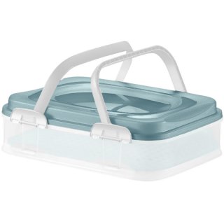 Pojemnik na żywność Dolce 39 x 28,5 cm zielony DOMOTTI