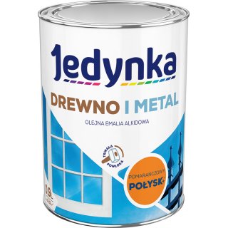 Farba do drewna i metalu Jedynka 0,9L pomarańcz TIKKURILA