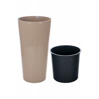 Doniczka ogrodowa z wkładem 30 cm Lilia capucino LAMELA