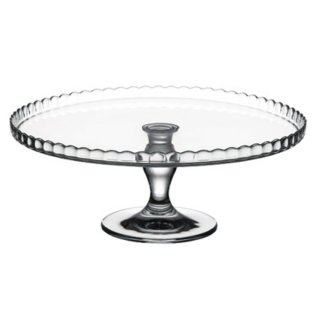Patera na nóżce, z rantem do góry Patisserie 28 cm PASABAHCE