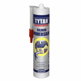 Silikon uniwersalny idealny uszczelniacz brązowy 310 ml TYTAN