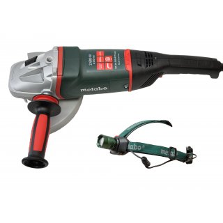 Szlifierka kątowa WE 26-230 MVT Quick + Latarka Metabo