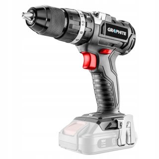 Wiertarko-wkrętarka bezszczotkowa udarowa Energy+ 18V bez akumulatora i ładowarki 58G020 GRAPHITE