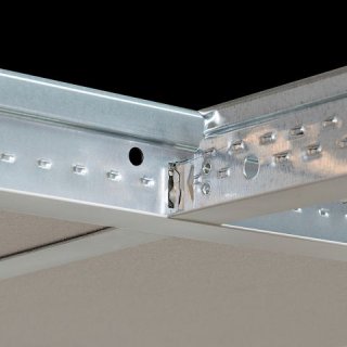 Armstrong Prelude 24 TL2 Peakform profil poprzeczny, kolor biały Global White