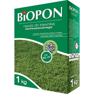 Nawóz do trawnika zachwaszczonego 1kg BIOPON