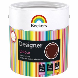 Farba lateksowa Designer 2,5L hotchocolate BECKERS TIKKURILA