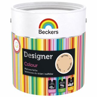Farba lateksowa Designer 2,5L light brown BECKERS TIKKURILA