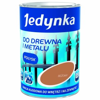 Farba do drewna i metalu Jedynka 0,9L beżowy TIKKURILA