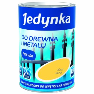 Farba do drewna i metalu Jedynka 0,9L żółty jasny TIKKURILA