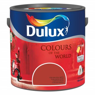 Farba do wnętrz Szkarłatna Róża 2,5L Kolory świata DULUX