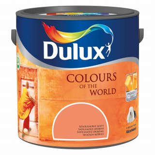 Farba do wnętrz Szafranowe Szaty 2,5L Kolory świata DULUX