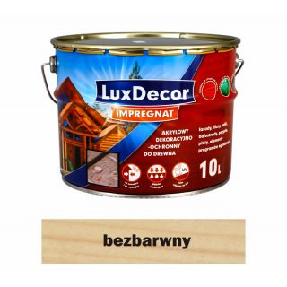 Imregnat do drewna Luxdecor bezbarwny 10l PRIMACOL