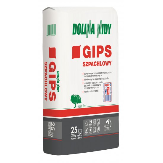 Gips szpachlowy 25 kg DOLINA NIDY