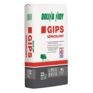 Gips szpachlowy 25 kg DOLINA NIDY