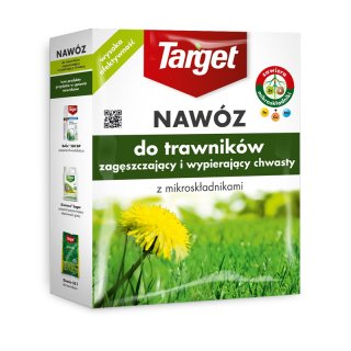 Granulat do trawników zageszczający i wypierający chwasty z mikroskładników 1 kg TARGET