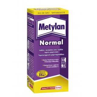 Klej do tapet papierowych Normal 40x125 g METYLAN