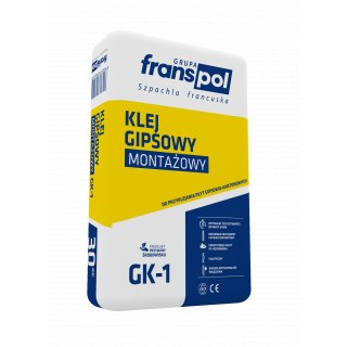 Klej montażowy gipsowy 30 kg FRANS-POL