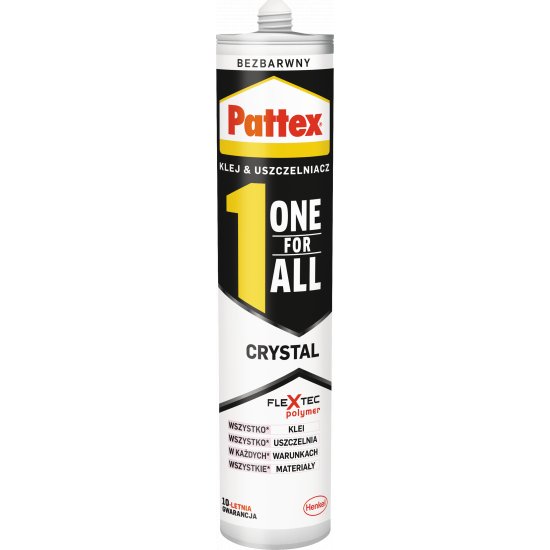 Klej montażowy One For All Crystal 290 g PATTEX