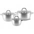 Komplet garnków Cone 6 elementów SMART KITCHEN COOKING