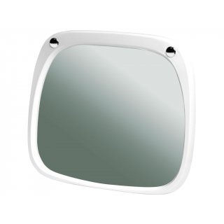 Lustro Sandra białe BISK