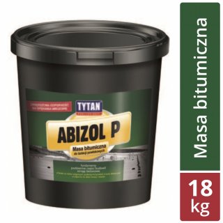 Masa bitumiczna do izolacji powłokowych Abizol P 18 kg TYTAN PROFESSIONAL