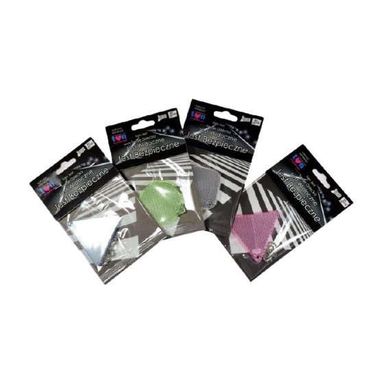 Odblaskowa zawieszka mix wzorów i kolorów BOTTARI