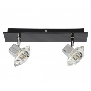 Lampa listwa Lotos 2 czarny ADRILUX