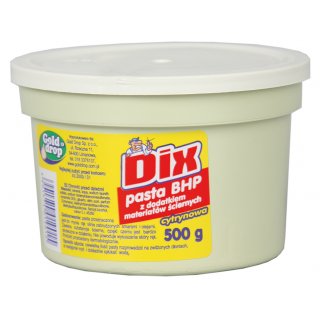 Pasta BHP do mycia rąk 500 g cytryna DIX