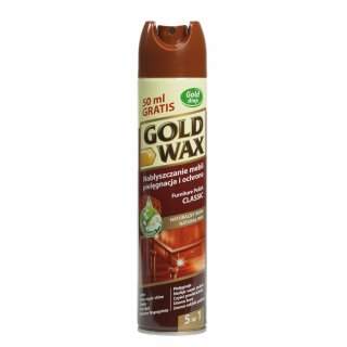 Anty kurz do pielęgnacji mebli w sprayu 250 ml GOLD WAX