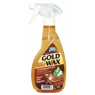 Anty kurz do pielęgnacji mebli w sprayu 400 ml GOLD WAX