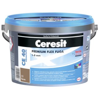 Fuga elastyczna Ceresit CE40 terra 2kg HENKEL