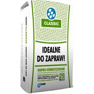 Wapno hydratyzowane Classic 25 kg GÓRAŻDŻE