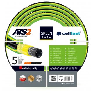 Wąż ogrodowy 3/4, 25 mb Green Ats CELL-FAST