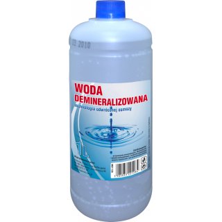 Woda demineralizowana 1L