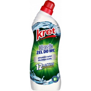 Żel do WC 750g Classic KRET
