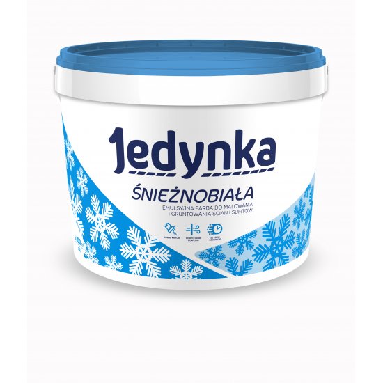 Farba emulsyjna JEDYNKA biała 10 L TIKKURILA