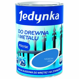 Farba do drewna i metalu Jedynka 0,9L niebieski jasny TIKKURILA