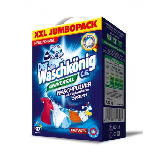Proszek do prania uniwersalny 7,5 kg WASH