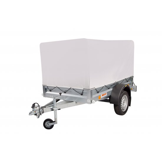 Przyczepa Neptun N7-202 PTD 202x114x30 (zestaw ze stelażem, plandeką i kołem podporowym)